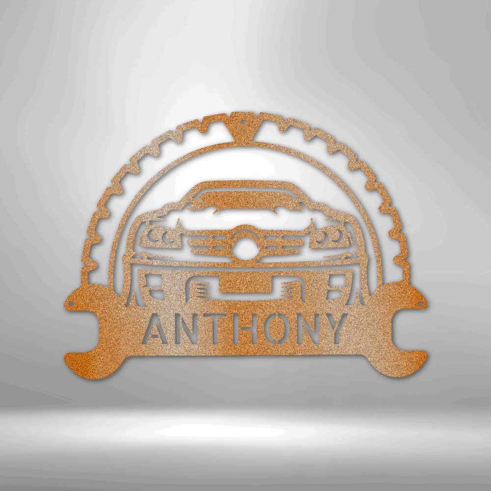 Classic Car Personalized - Steel Sign - Throttle Society